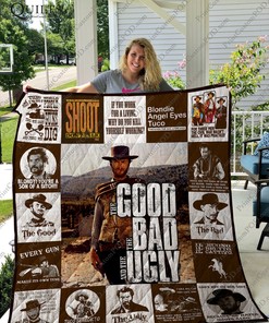 The Good, The Bad & The Ugly T-Shirt Customizable Quilt Bedding Set for Family Gifts