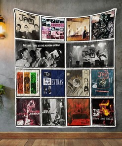 The Jam Album Covers Quilt Blanket Bedding Set for Fans, Suitable for Bedroom Decor and Family Gifts
