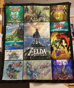 The Legend Of Zelda Blanket Quilt Bedding Set - Gifts for Fans and Family