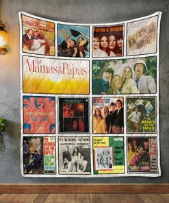 The Mamas & The Papas Quilt Bedding Set Blanket Bedroom Decor, Gifts for Family