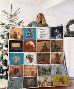 The Martian Customizable Quilt Bedding Set for Bedroom Decoration and Family Gifts