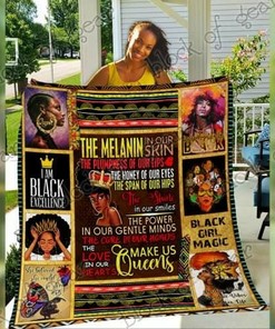 The Melanin Queen Personalized Quilt Bedding Set, Perfect for Bedroom Decor and Family Gifts