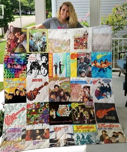 The Monkees Quilt Bedding Set Blanket Limited Quilt Bedding Set Blanket Bedroom Decor, Gifts for Family
