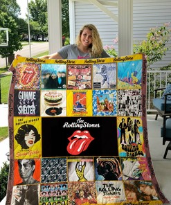 The Rolling Stones 02 Quilt Bedding Set Blanket Bedroom Decor, Gifts for Family