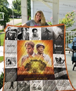 The Shawshank Redemption Personalized Quilt Bedding Set Blanket- Great for Bedroom Decor and Family Gifts