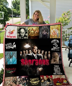The Sopranos Poster Customizable Quilt Bedding Set for Bedroom Decor and Family Gifts