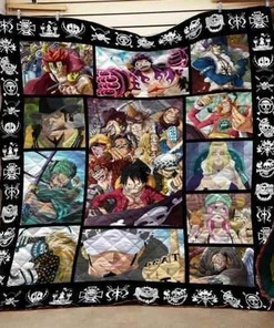 The Worst Generation One Piece Blanket Quilt Bedding Set Bedroom Decor, Gifts for Family