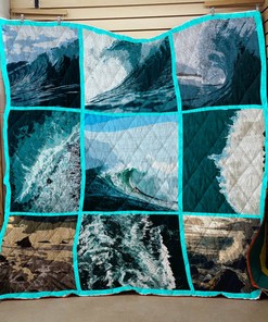 Themed Ocean Quilt Bedding Set Bedroom Decor, Gifts for Family