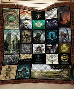 There And Back Again Personalized Quilt Blanket Bedding Set, Great for Home Decoration and Gifts for Family