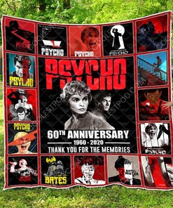 Thrilling Psycho Movies Quilt Bedding Set Blanket - Suitable for Home Decoration and Picnics