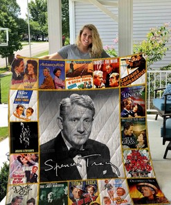 Timeless Spencer Tracy Quilt Bedding Set Blanket - Ideal for Home Decoration and Gift Giving