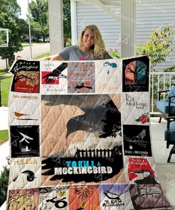 To Kill A Mockingbird Quilt Bedding Set Blanket Bedroom Decor, Gifts for Family