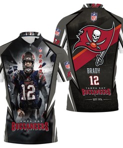Tom Brady 12 Tampa Bay Buccaneers Nfc South Division Champions Super Bowl 2021 Polo shirt