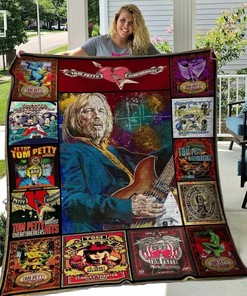 Tom Petty 1 Personalized Quilt Blanket Bedding Set for Home Decoration and Great Gifts for Fans