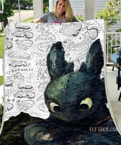 Toothless Personalized Quilt Bedding Set - Perfect for Bedroom Decor and Family Gifts