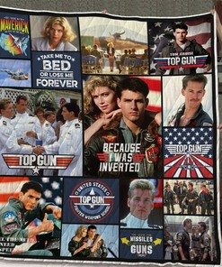 Topgun Quilt Bedding Set Bedroom Decor, Gifts for Family