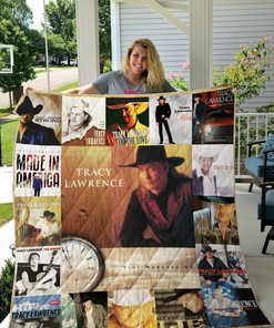 Tracy Lawrence Personalized Quilt Bedding Set Blanket- Gifts for Fans and Family