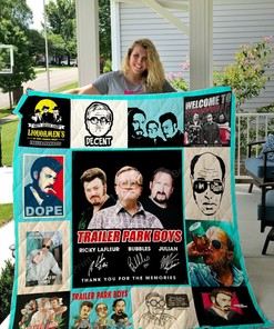 Trailer Park Boys Quilt Bedding Set Blanket Gift Ideas For Fans Loves Trailer Park Boys