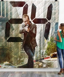 Tv Shows 60 24 V 3D Customized Personalized Quilt Bedding Set Blanket Bedroom Decor, Gifts for Family