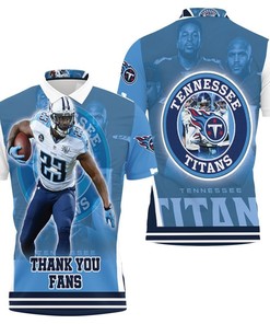 Tye Smith 23 Super Bowl 2021 Tennessee Titans Afc South Division Champions 3D Polo Shirt