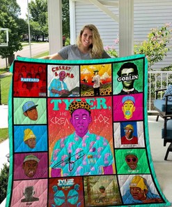 Tyler The Creator Personalized Quilt Bedding Set, Great for Bedroom Decoration and Family Gifts