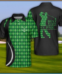 USA Golf Best Dad By Par Polo Shirt