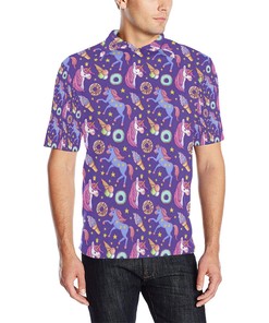 Unicorn Sweety Men Polo Shirt