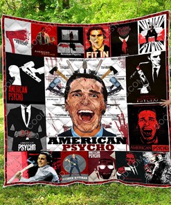Unique American Psycho Quilt Bedding Set - Great for Bedroom Decor and Family Gifts