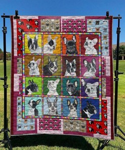Unique Bulldog Bedding Set Blanket - Great for Home Decoration and Family Gifts