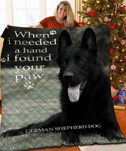 Unique German Shepherd Quilt Blanket Bedding Set for Home Decor