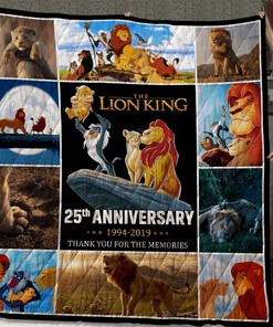 Unique Lion King Quilt Bedding Set Blanket, Great for Bedroom Decor and Family Gifts
