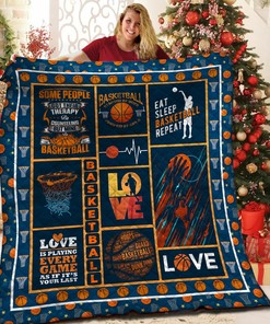 Unique Personalized Basketball Quilt Bed Set Blanket for Home Decor and Family Gifts