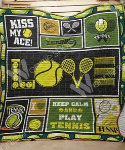 Unique Tennis Quilt Blanket Set - Great for Bedroom Decoration and Family Gifts