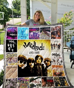 Unique The Yardbirds Albums Cover Poster Quilt Blanket Bedding Set for Home Decoration