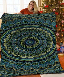 Unique and Stylish Mandala Quilt Bedding Set - Personalize for Your Home