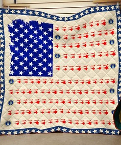 United States Air Force Blanket 3D Full Printing Quilt Bedding Set Bedroom Decor, Gifts for Family