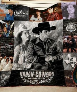 Urban Cowboy Southern Fusion Customizable Quilt Blanket Bedding Set for Family Gifts