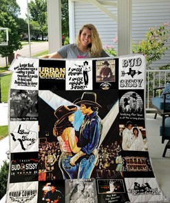 Urban Cowboy T-Shirt Personalized Quilt Blanket Bedding Set, Great for Bedroom Decor and Family Gifts