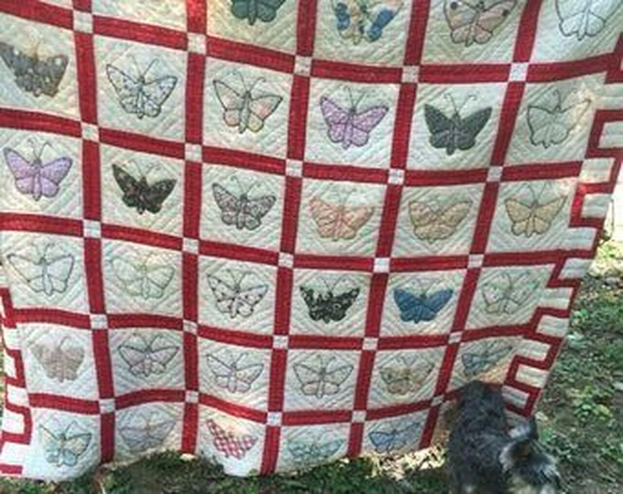 Vintage Butterfly Quilt Bedding Set - Perfect for Bedroom Decor and Family Gifts