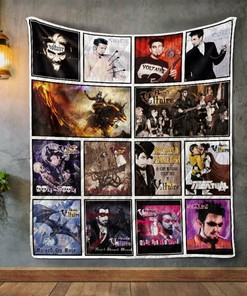 Voltaire Album Covers Quilt Bedding Set Blanket Bedroom Decor, Gifts for Family