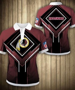 Washington Football Team Square Lattice Polo Shirt