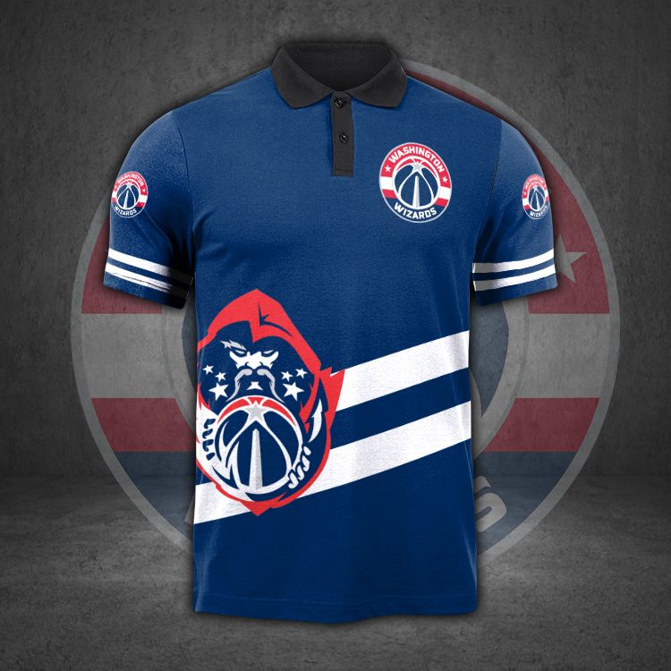 Washington Wizards Polo Shirts 3D Hn290808