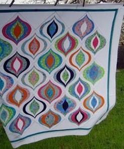 Wave Quilt Bedding Set Bedroom Decor, Gifts for Family