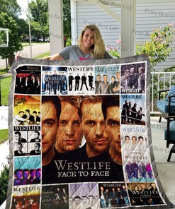 Westlife Album Covers Quilt Blanket Bedding Set for Fans, Suitable for Home Decoration and Gifts for Family