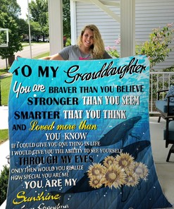 Whale To My Granddaughter From Grandma You Are Braver Than You Believe Quilt Bedding Set Blanket Gifts For Whale Lover