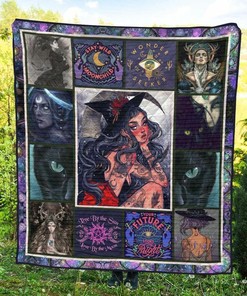 Wicca Style Quilt Bedding Set Blanket - Great for Bedroom Decoration and Family Gifts