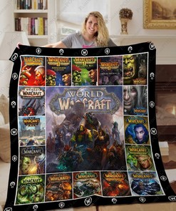 World of Warcraft Personalized Quilt Bedding Set, Great for Bedroom Decoration and Gifts for Fans