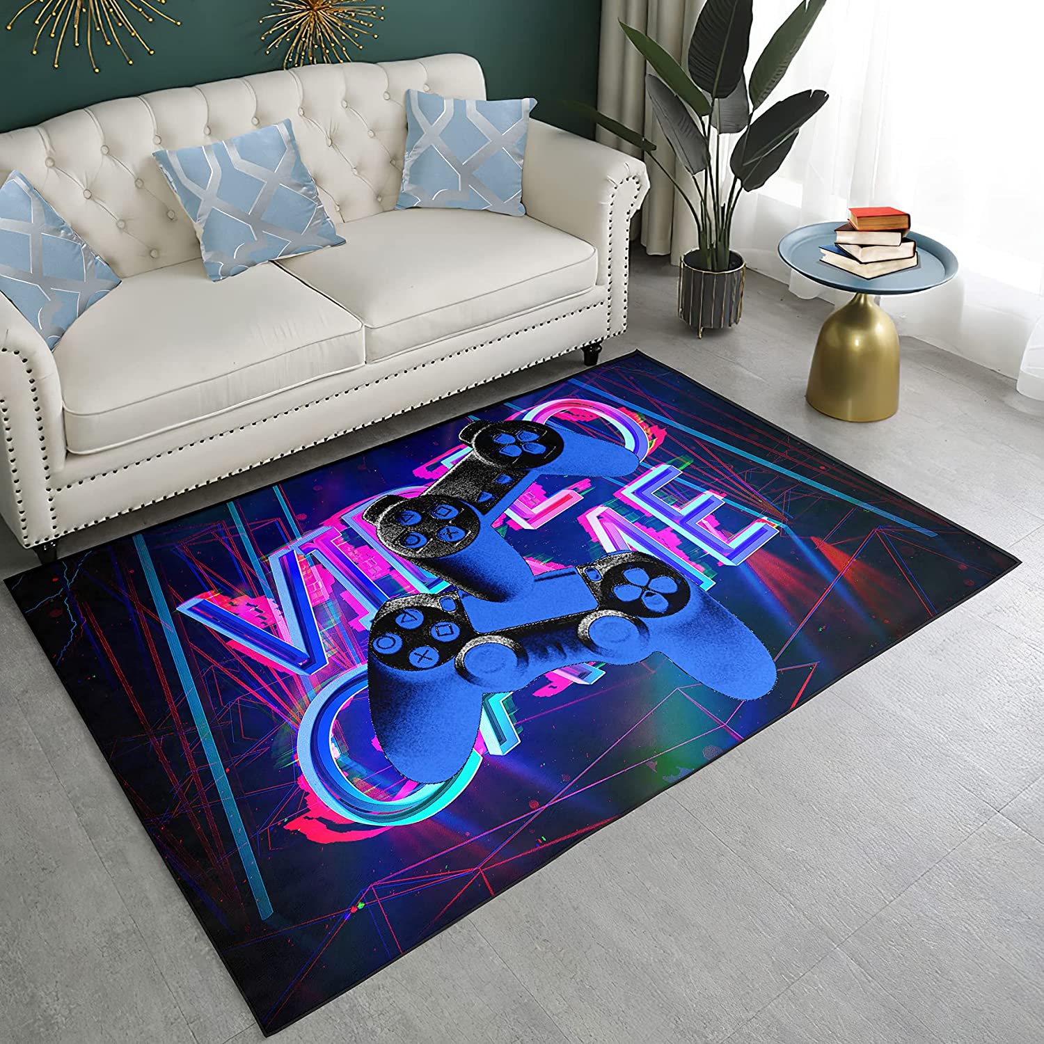 Wusan Boys Carpet for Teen Gifts with Personalized Name or Sentence Option