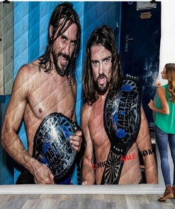 Wwe Paul London And Brian Kendrick V 3D Customized Personalized Quilt Bedding Set Blanket