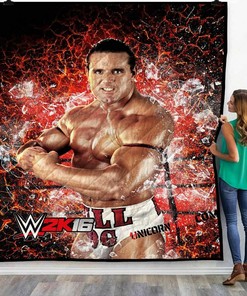 Wwe The British Bulldogs 3D Customized Personalized Quilt Bedding Set Blanket